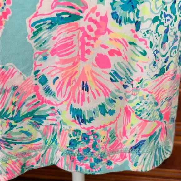Lilly Pulitzer UPF 50+ Justina Tunic in Gypsea Serene Blue Size XL - Picture 8 of 10